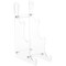 Plymor Clear Acrylic 3-Tier Display Easel, 10.5" H x 3.5" W x 6.75" D (For 6" - 7.5" Plates)